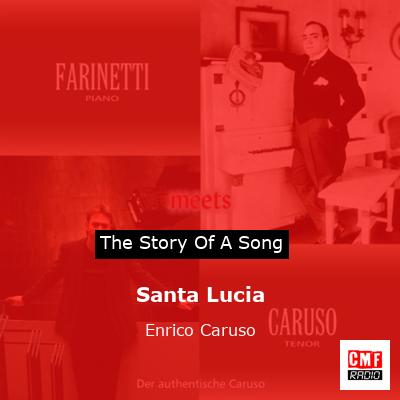 final cover Santa Lucia Enrico Caruso