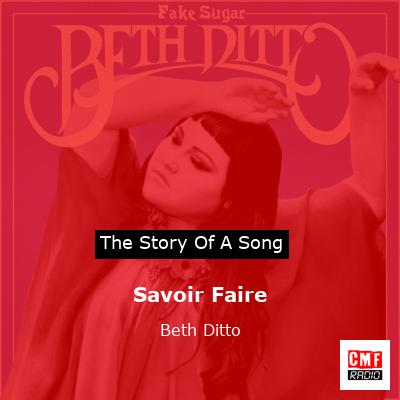 Savoir Faire – Beth Ditto