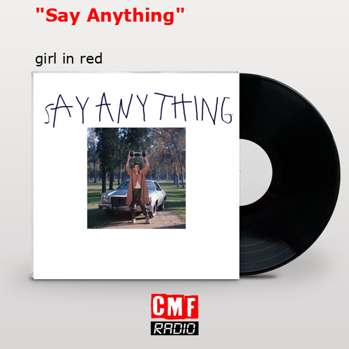 final cover Say Anything girl in red