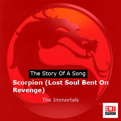 final cover Scorpion Lost Soul Bent On Revenge The Immortals