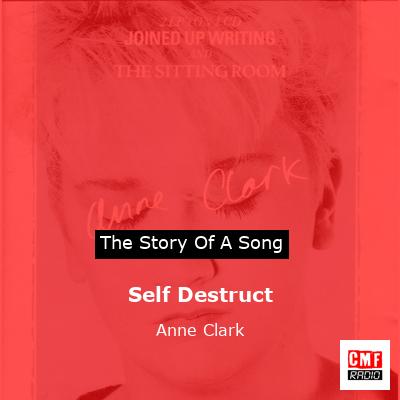final cover Self Destruct Anne Clark