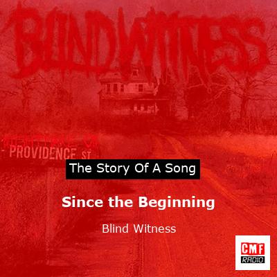 final cover Since the Beginning Blind Witness