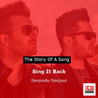 Sing It Back – Deepside Deejays