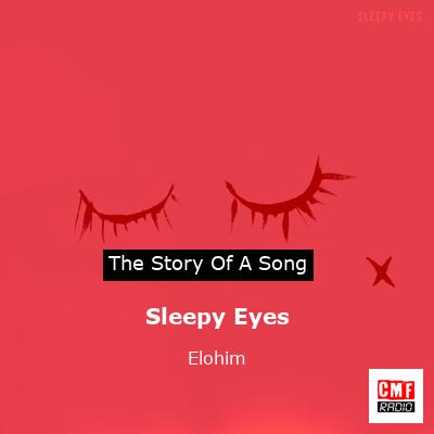 final cover Sleepy Eyes Elohim