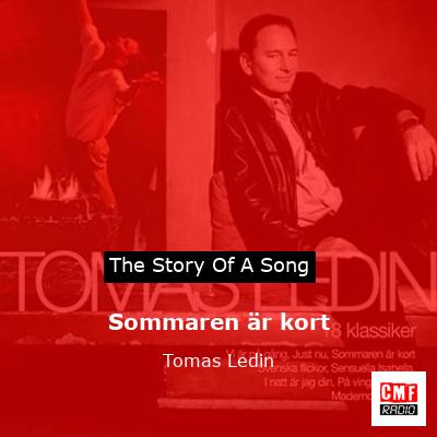 final cover Sommaren ar kort Tomas Ledin