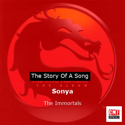 final cover Sonya The Immortals