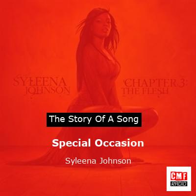 Special Occasion – Syleena Johnson