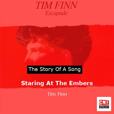 final cover Staring At The Embers Tim Finn