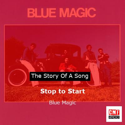 final cover Stop to Start Blue Magic