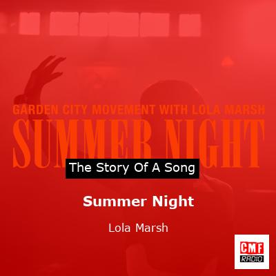 Summer Night – Lola Marsh