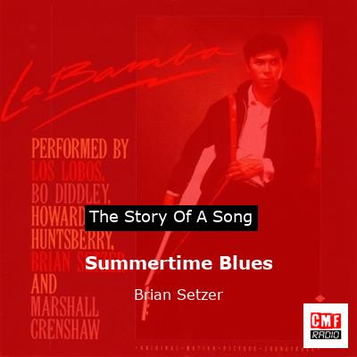final cover Summertime Blues Brian Setzer