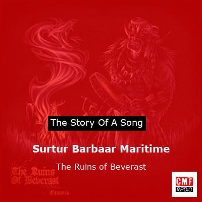 Surtur Barbaar Maritime – The Ruins of Beverast