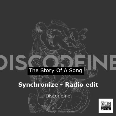 final cover Synchronize Radio edit Discodeine