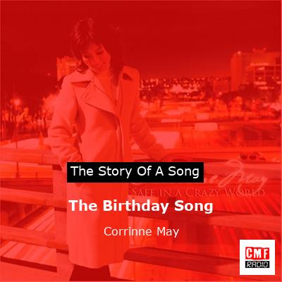 final cover The Birthday Song Corrinne May