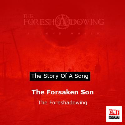 final cover The Forsaken Son The Foreshadowing