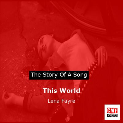final cover This World Lena Fayre