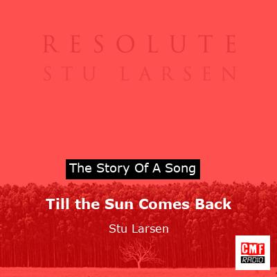 final cover Till the Sun Comes Back Stu Larsen
