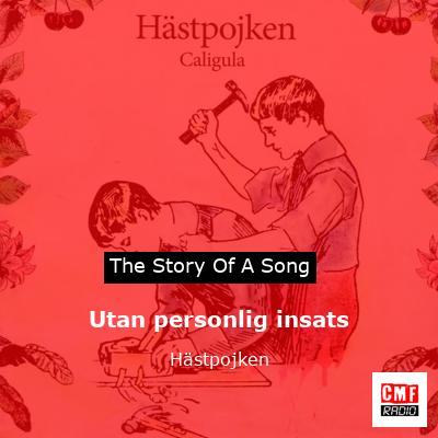 final cover Utan personlig insats Hastpojken