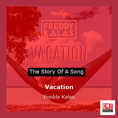 final cover Vacation Freddy Kalas