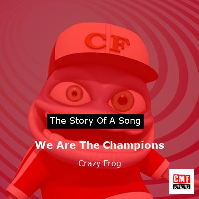 final cover We Are The Champions Crazy Frog