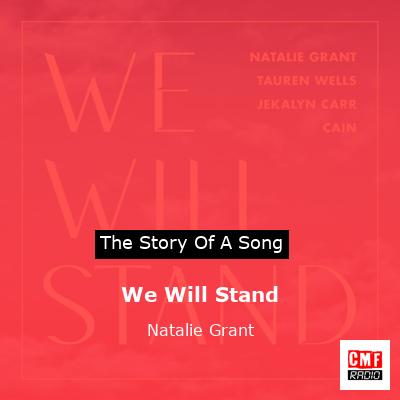 We Will Stand – Natalie Grant
