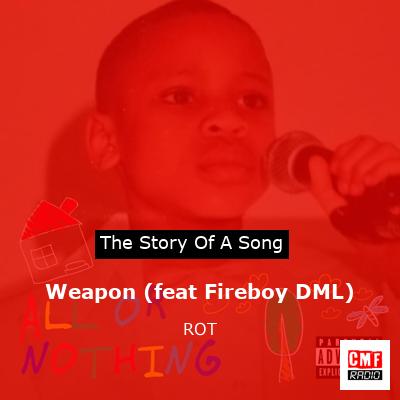 final cover Weapon feat Fireboy DML ROT