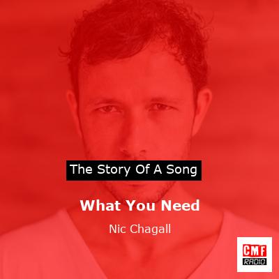 What You Need – Nic Chagall