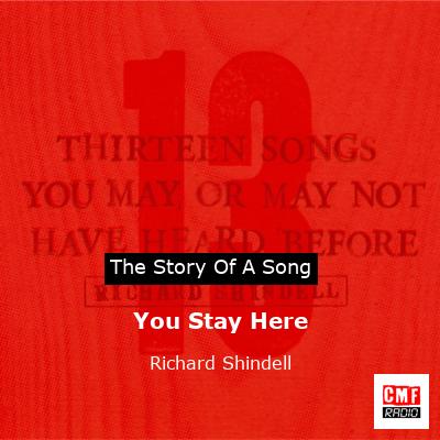 You Stay Here – Richard Shindell