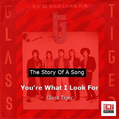 You’re What I Look For – Glass Tiger