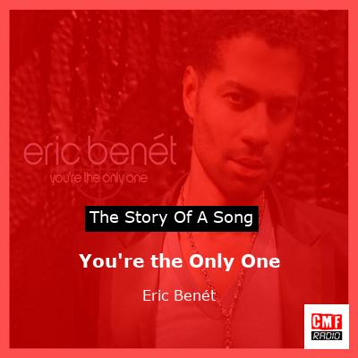 final cover Youre the Only One Eric Benet