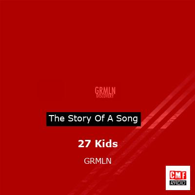 final cover 27 Kids GRMLN