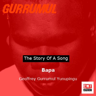 Bapa – Geoffrey Gurrumul Yunupingu