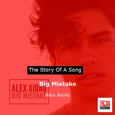 final cover Big Mistake Alex Aiono