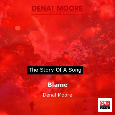 final cover Blame Denai Moore