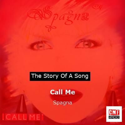 final cover Call Me Spagna