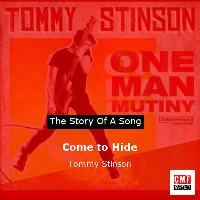 Come to Hide – Tommy Stinson