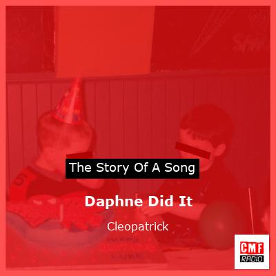 final cover Daphne Did It Cleopatrick