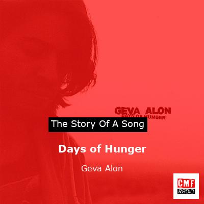 Days of Hunger – Geva Alon