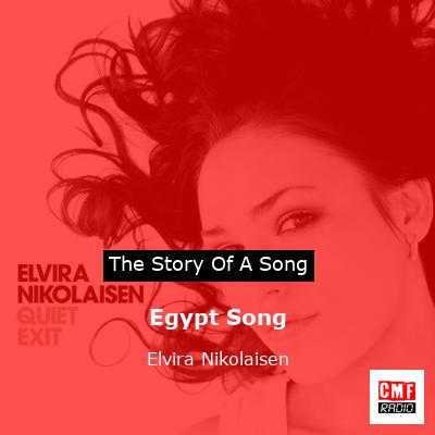 final cover Egypt Song Elvira Nikolaisen