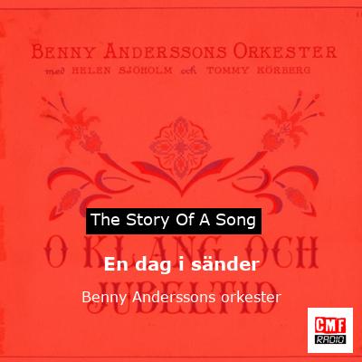 En dag i sänder – Benny Anderssons orkester