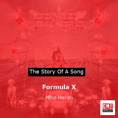 final cover Formula X Miho Hatori
