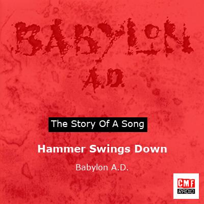 Hammer Swings Down – Babylon A.D.