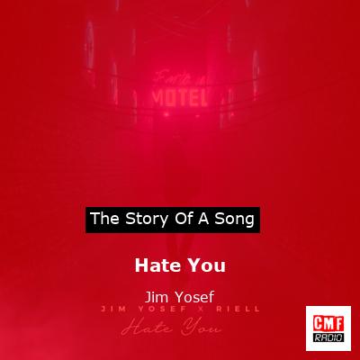 final cover Hate You Jim Yosef