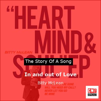 The story and meaning of the song 'In and out of Love - Bitty McLean '