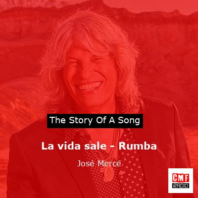 final cover La vida sale Rumba Jose Merce