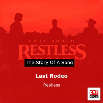 final cover Last Rodeo Restless
