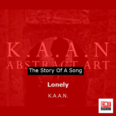 final cover Lonely K.A.A.N
