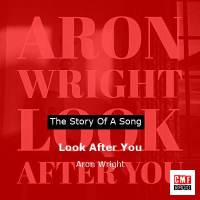 final cover Look After You Aron Wright