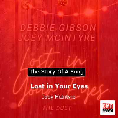 Lost in Your Eyes – Joey McIntyre