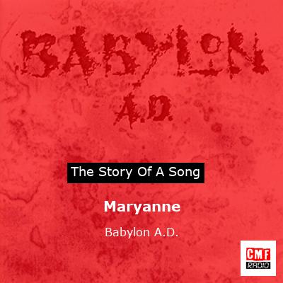 Maryanne – Babylon A.D.